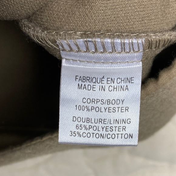 Lily Morgan Tan Button-Up Blazer Size Medium - Picture 4 of 8